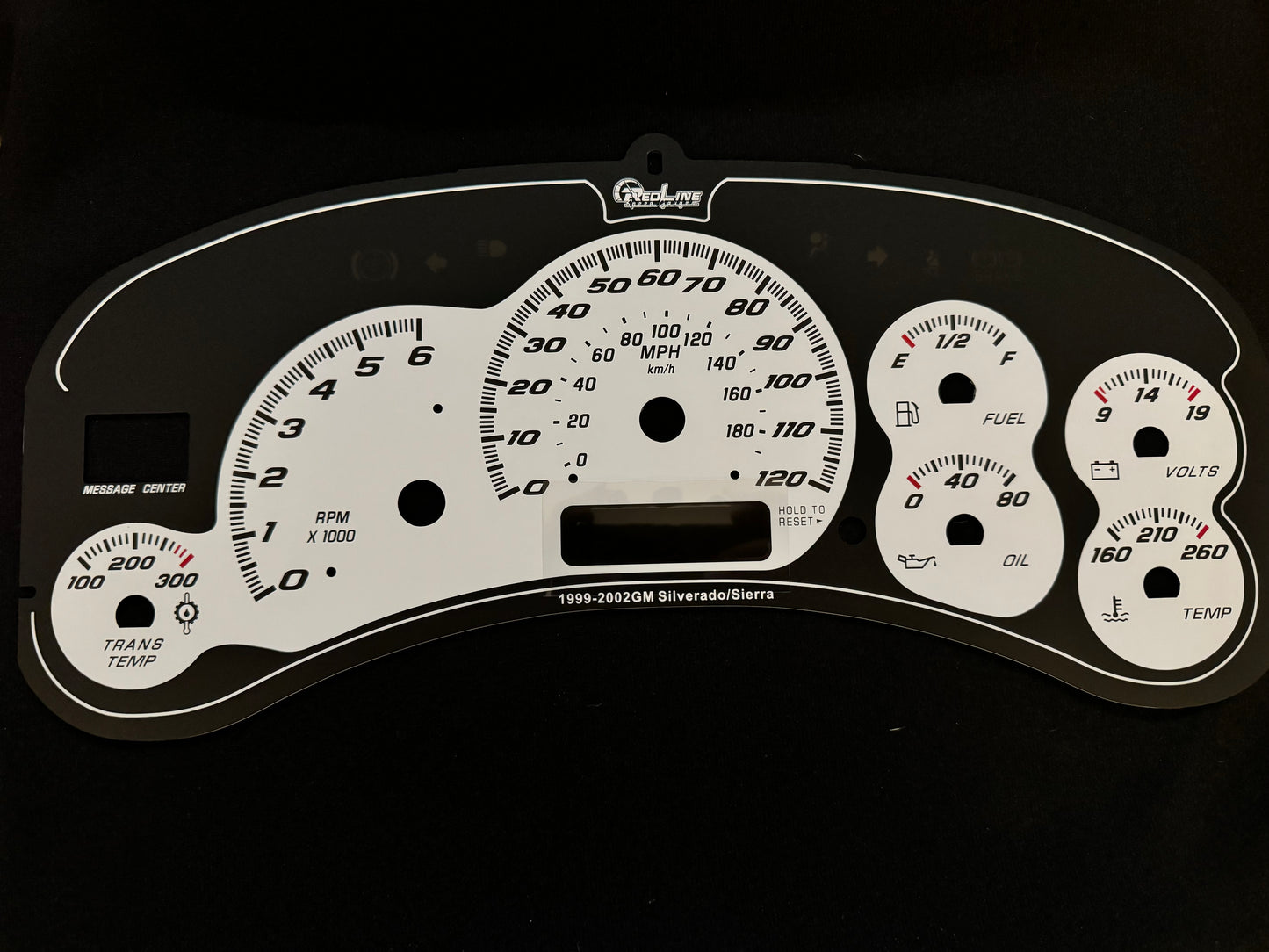 1999-2002 120MPH GM-SILVERADO/SIERRA LED READY OVERLAY