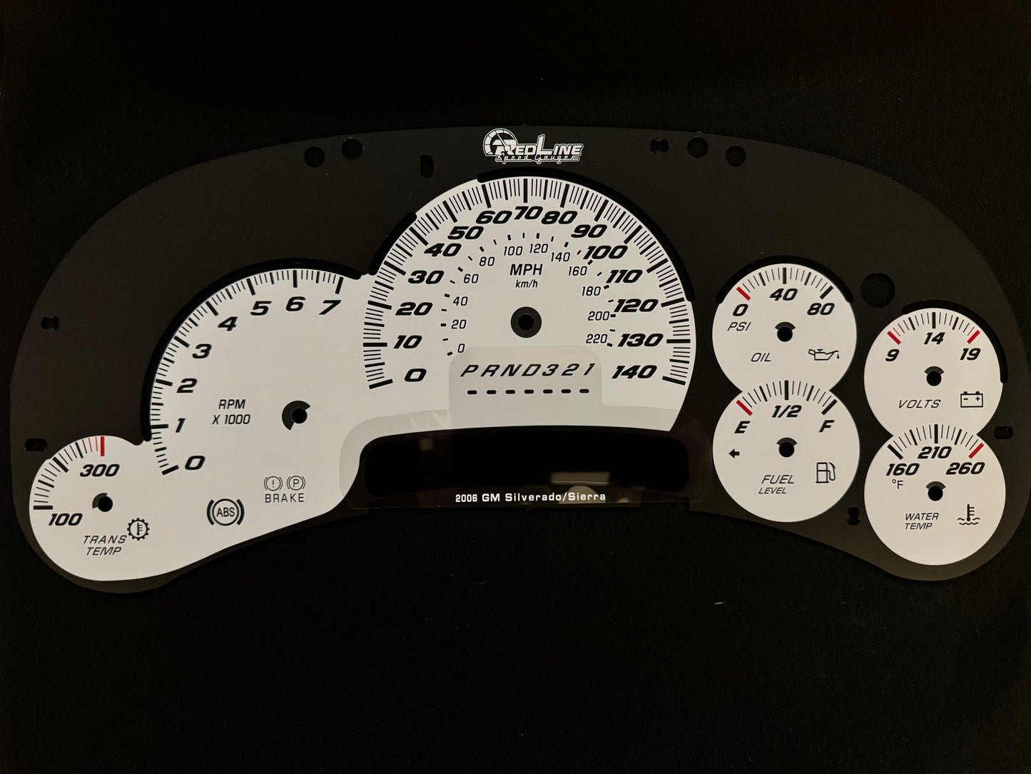 2006-07 Classic 140 MPH 7K RPM GM-SILVERADO/SIERRA LED READY OVERLAY