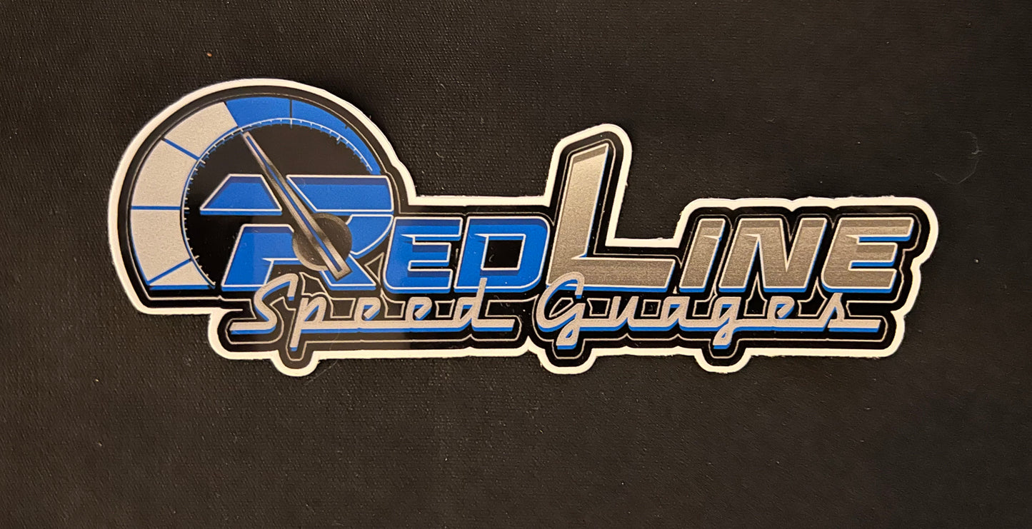 Redline Speed Gauges Decal