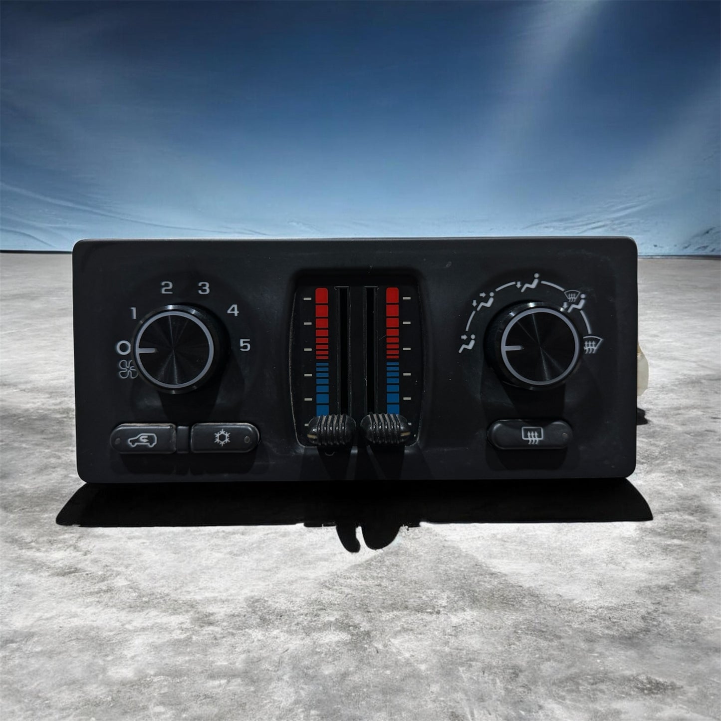 2003-2006 Black on Black Redline Manual AC and Headlight Knob Combo (Pre-Order Only, Limited Amount)