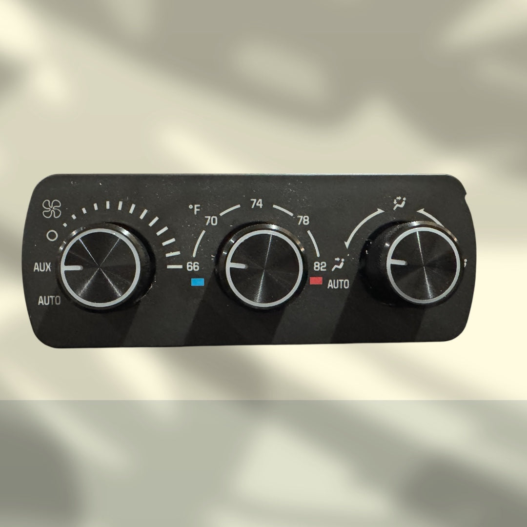 Black or Silver Redline REAR AC Panel Knobs. (KNOBS ONLY) (SOLAMENTE LAS PERRILLAS) Modules NOT included!